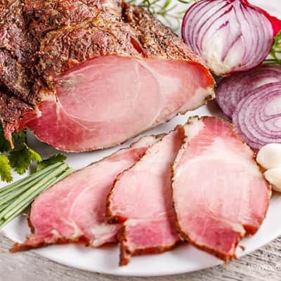 Мясо холодного копчения. Свинина